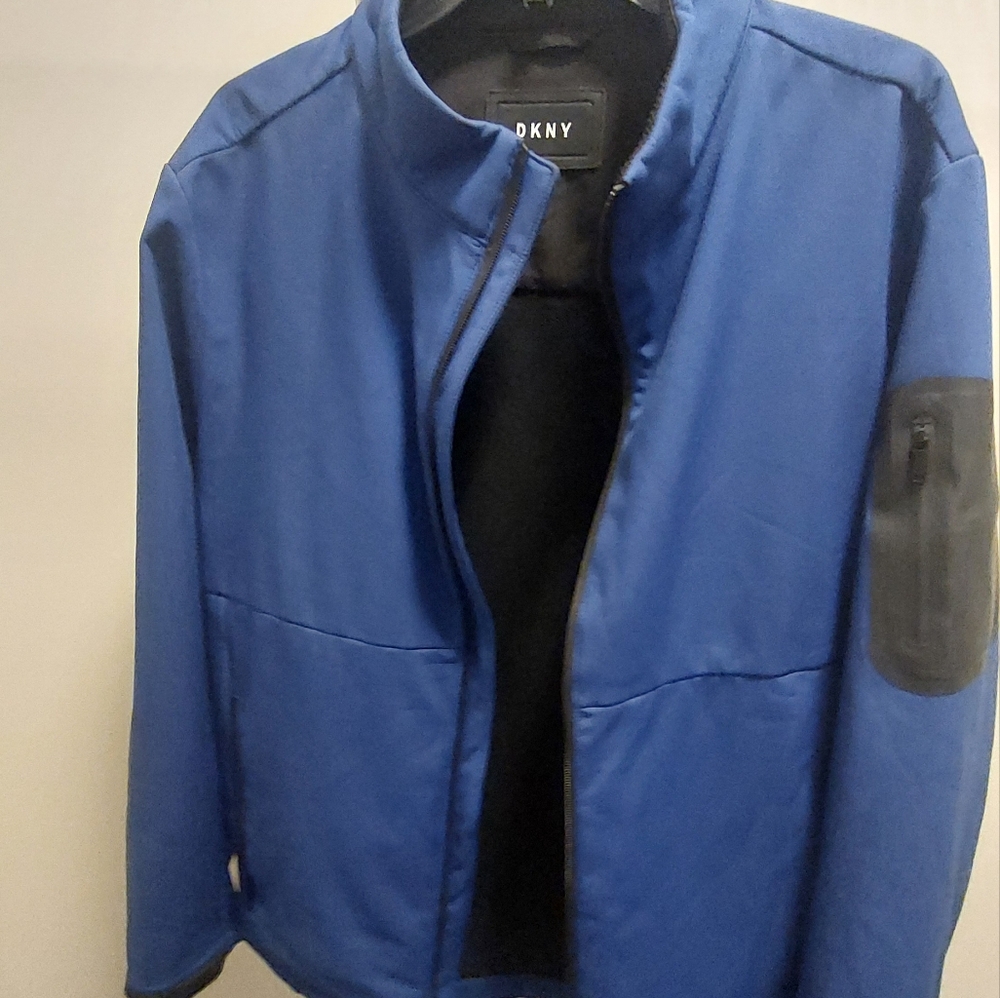 DKNY Men's Royal Blue Windbreaker